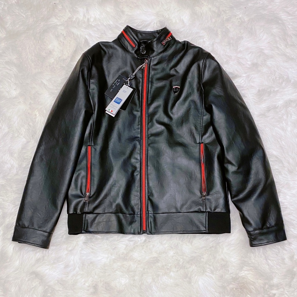 Leather jacket
